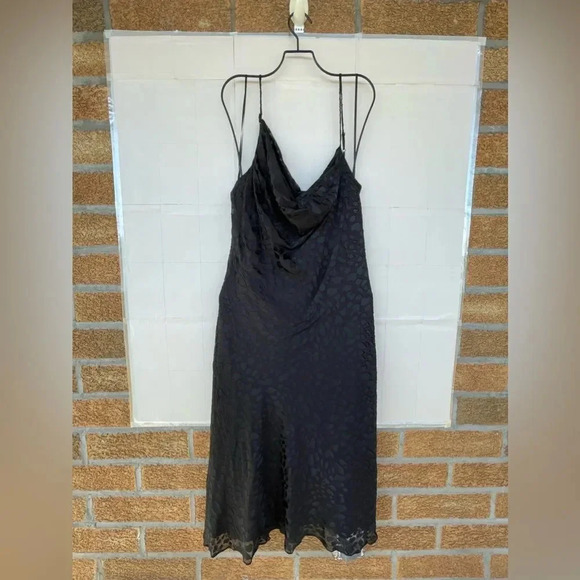 Good American Cowl Asymmetrical Dress 3/ large - Picture 8 of 14